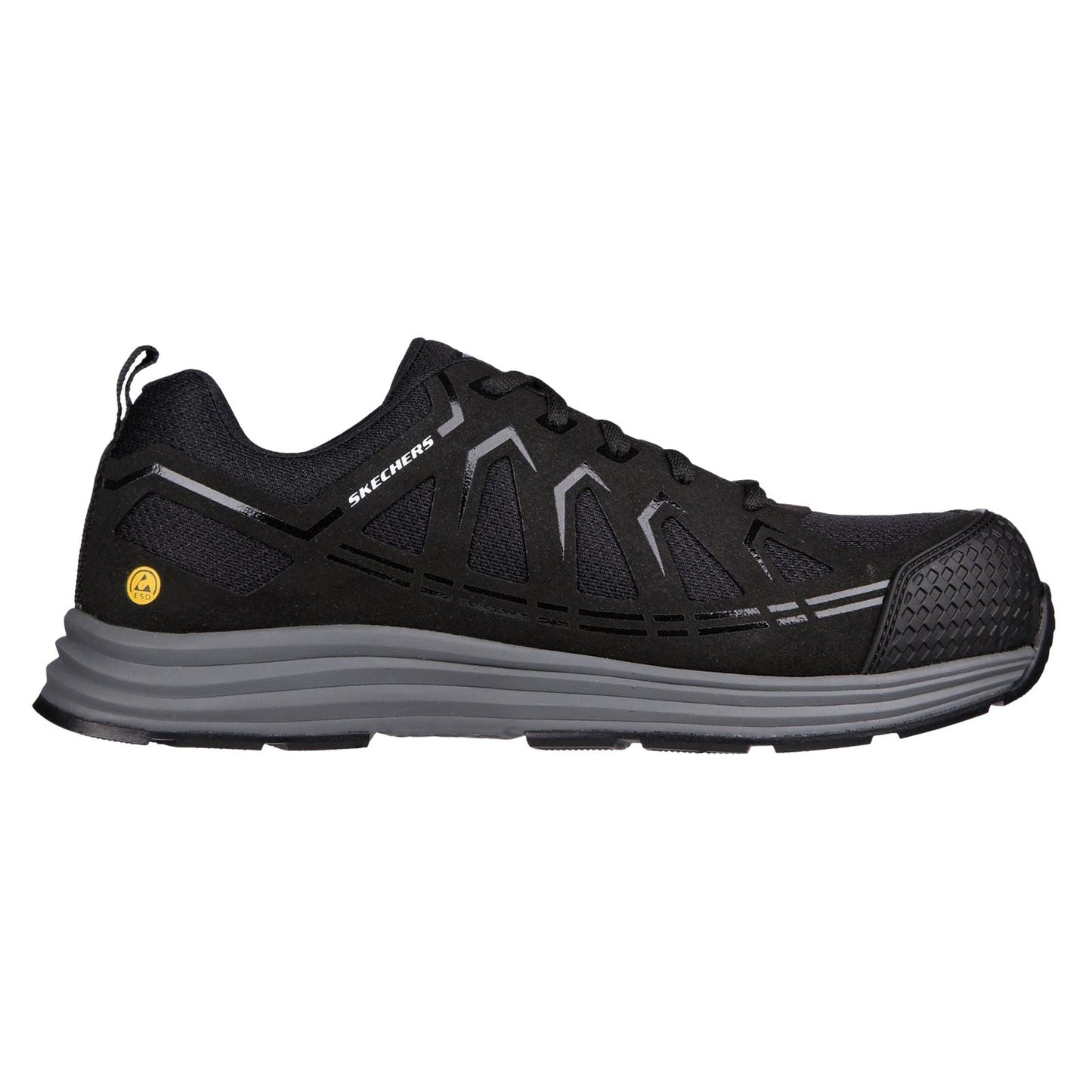 Men's Wide Fit Skechers 200127EC Malad II Safety Trainers