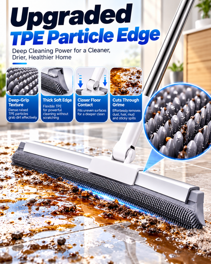 Wet & Dry Floor Squeegee Mop