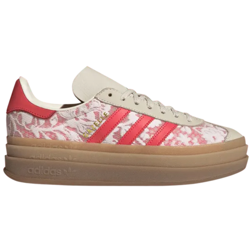 Adidas Originals Women's Cream Liberty London x Gazelle Bold,JR8885 (No Box)