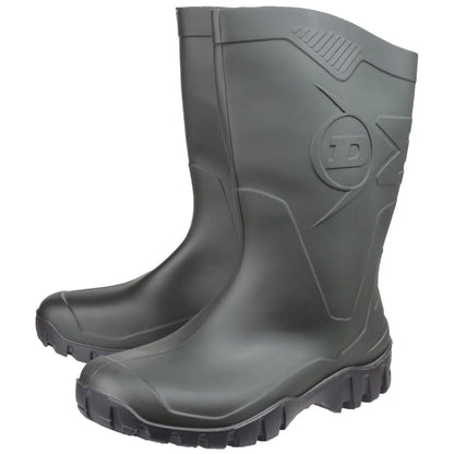 Men's Wide Fit Dunlop Dee Calf Length Wellington Boots W116A