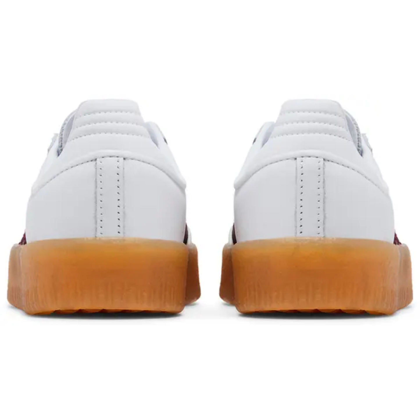 Adidas Originals Women's White/Red Sambae Sneakers, JP5610 (No Box)