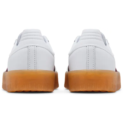Adidas Originals Women's White/Red Sambae Sneakers, JP5610 (No Box)