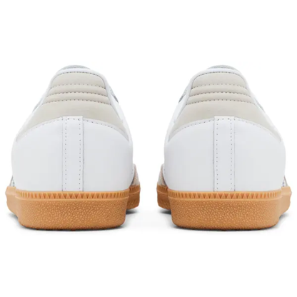 Adidas Originals Women's White/Silver Samba OG Sneakers, JI2725 (No Box)