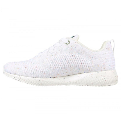 Womens Wide Fit Skechers Bobs Squad Reclaim Life 117282 Walking Trainers