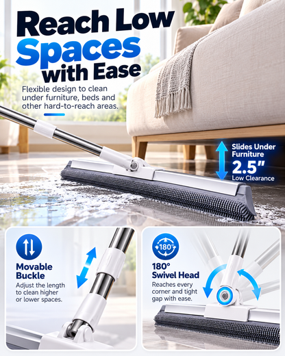 Wet & Dry Floor Squeegee Mop