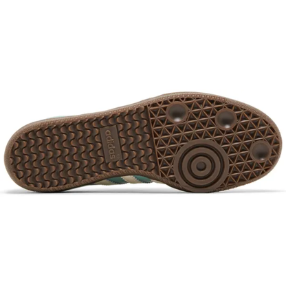 Adidas Originals Women's Hazy Green/Indigo Samba OG Sneakers, JI4208 (No Box)