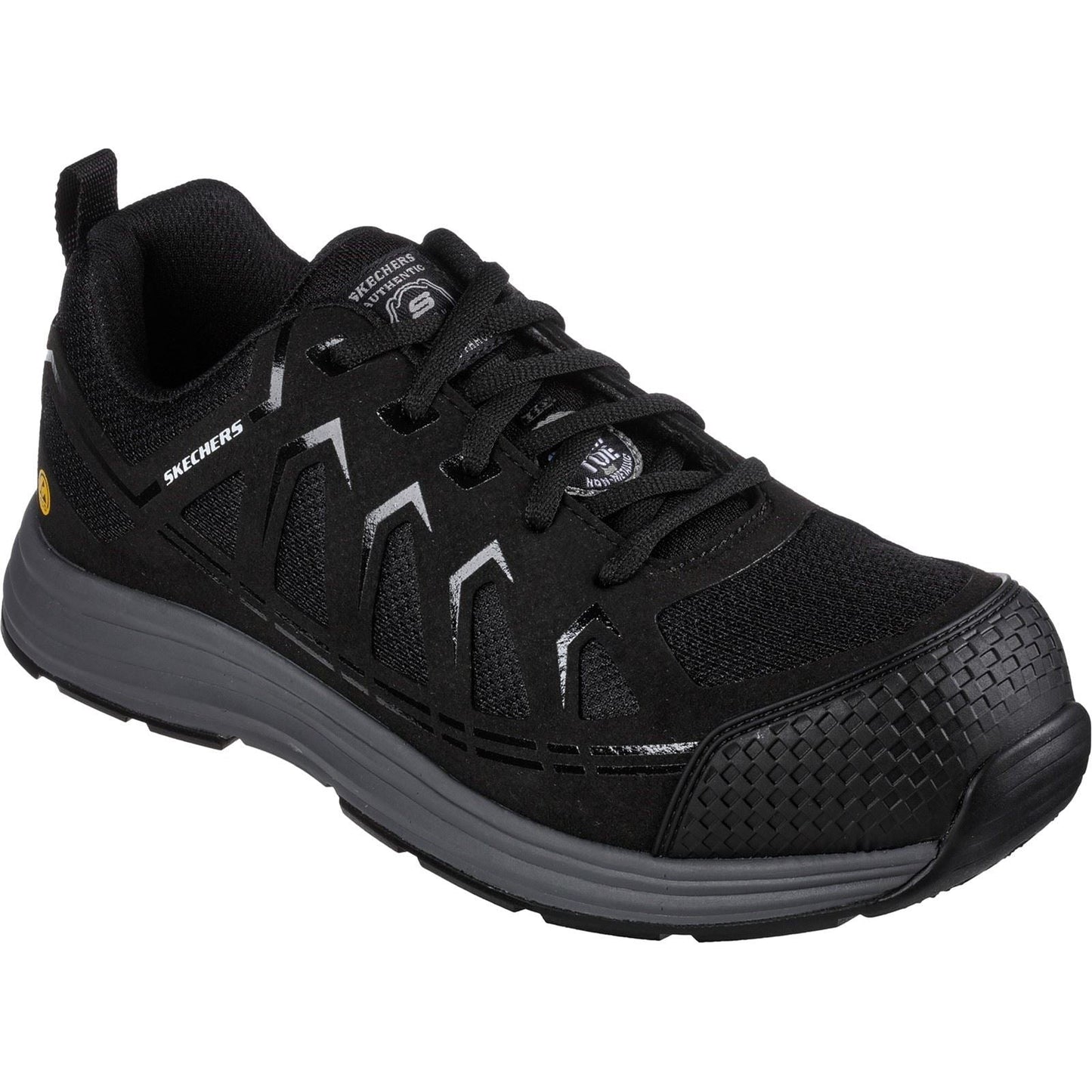 Men's Wide Fit Skechers 200127EC Malad II Safety Trainers