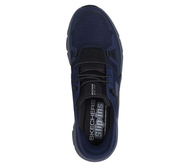 Men's Wide Fit Skechers 232930W Slip-ins Glide Step Pro Trainers