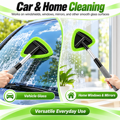 9-Piece Windshield Cleaning Kit – Extendable Car Window Cleaner for a Streak-Free Shine 🚗✨