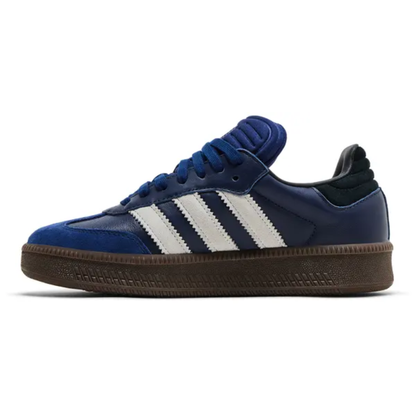 Adidas Originals Men's Dark Blue/Gum Samba XLG Sneakers, IE9179 (No Box)