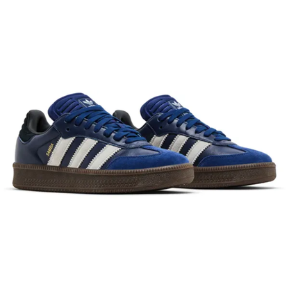 Adidas Originals Men's Dark Blue/Gum Samba XLG Sneakers, IE9179 (No Box)