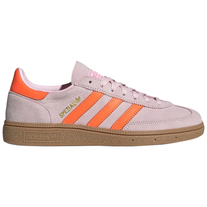 Adidas Originals Women's Pink/Orange Handball Spezial Sneakers, JS0250 (No Box)