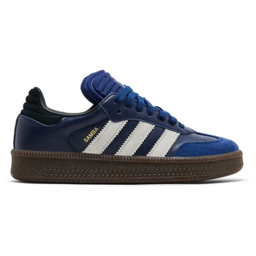 Adidas Originals Men's Dark Blue/Gum Samba XLG Sneakers, IE9179 (No Box)