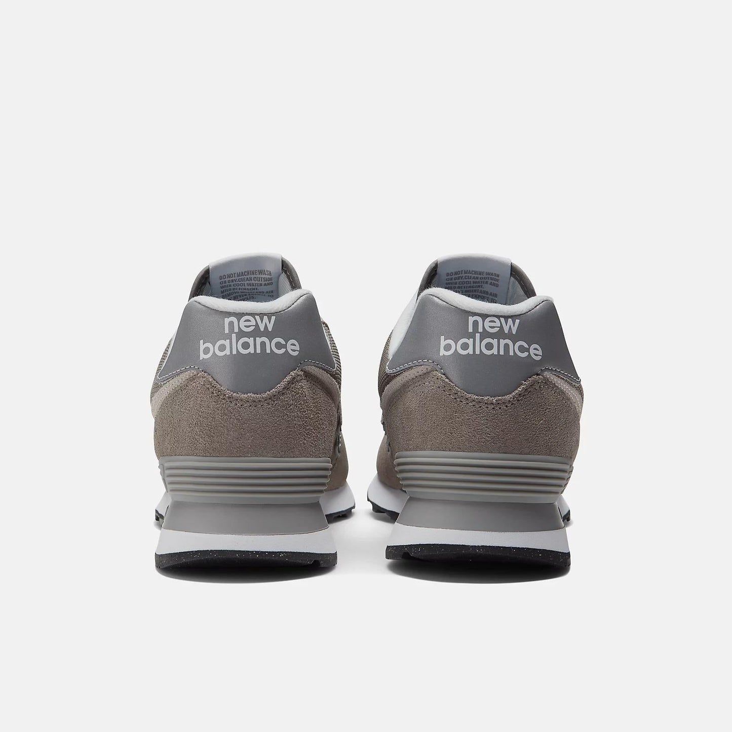 Men's Wide Fit New Balance ML574EVG Walking/Running Trainers - Exclusive - Grey ENCAP Width 4E