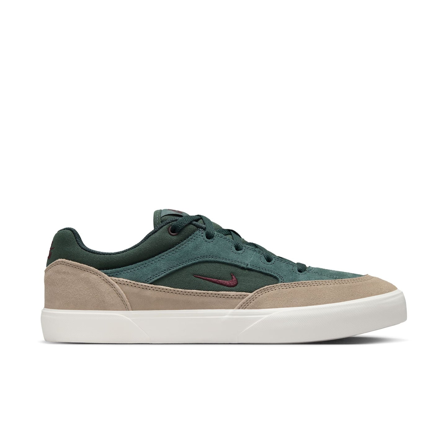 Nike SB Malor Seaweed/Burgundy Crush/Khaki/Phantom Shoes