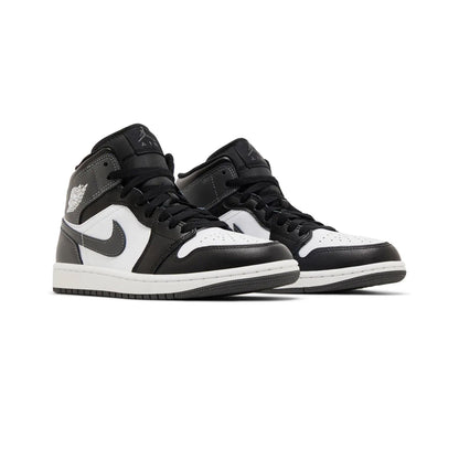 Air Jordan 1 Mid 'Black White Iron Grey' (2024)