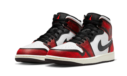 Jordan 1 Mid Wear-Away Chicago
