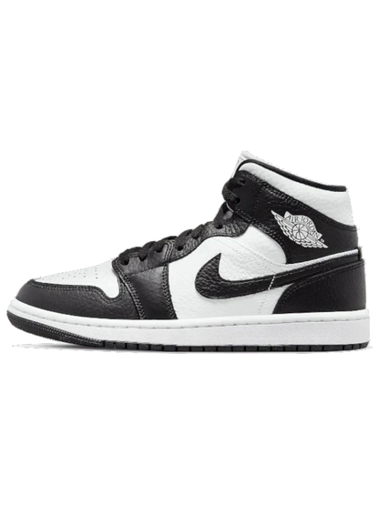 Air Jordan 1 Mid Split Black White (W)