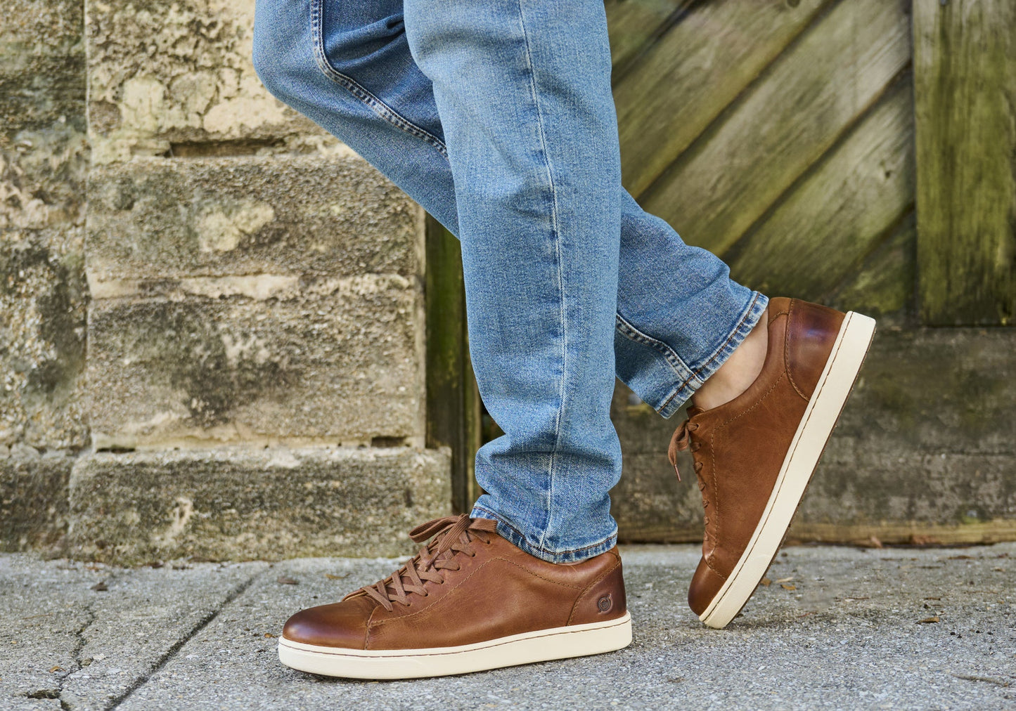 Born Mens Allegheny II Leather Comfortable Lace Up Shoes