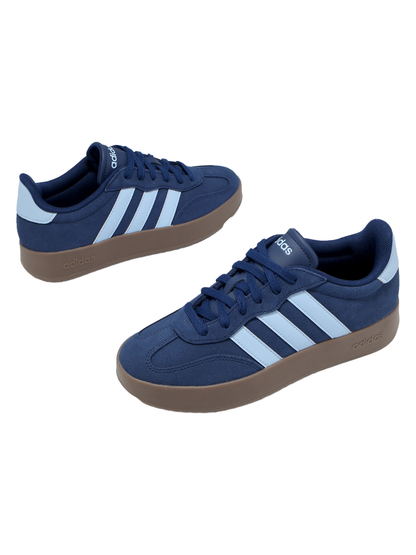 Adidas Men's Barreda Sneakers, Dark Blue / Glow Blue / Gum, JR5533