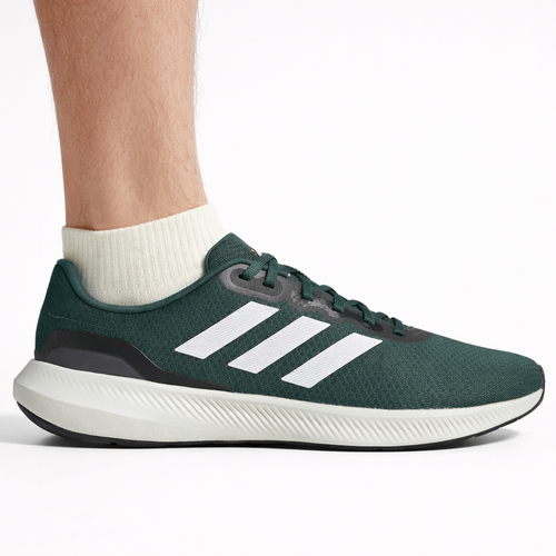 Adidas Men's Green Runfalcon 3.0 Running Sneakers, IE0736