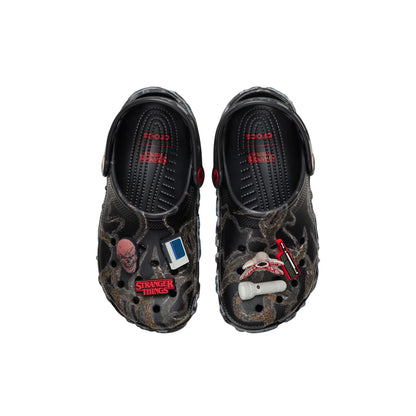 Crocs Classic Clog x Stranger Things 'Black Red' (2025)