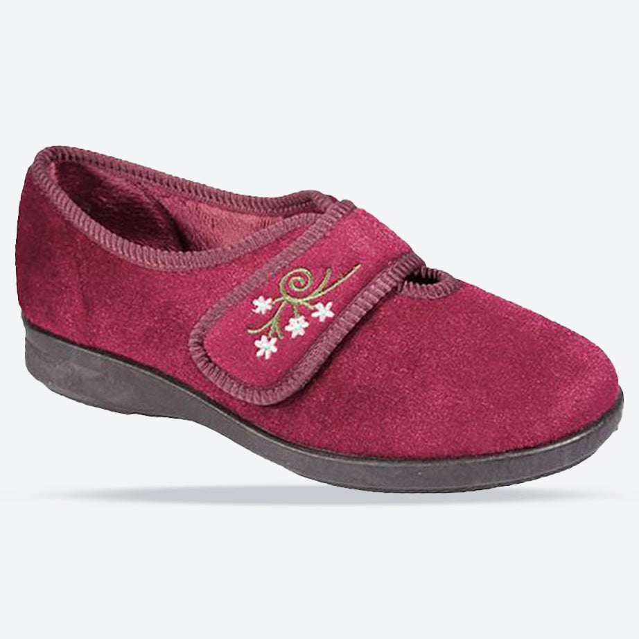 Womens Wide Fit DB Caroline Slippers