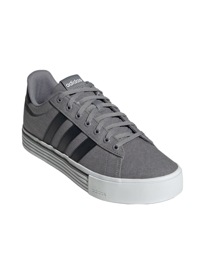 Adidas Men's Daily 4.0 Sneakers, Grey / Core Black / Cloud White, IF4493