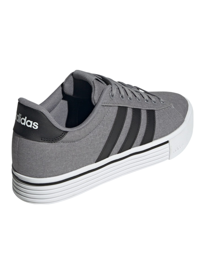 Adidas Men's Daily 4.0 Sneakers, Grey / Core Black / Cloud White, IF4493