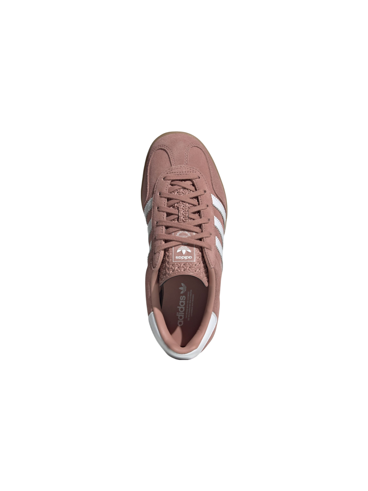 Adidas Originals Women's Pink/Warm Clay/Gum Gazelle Indoor Sneakers, JS1397
