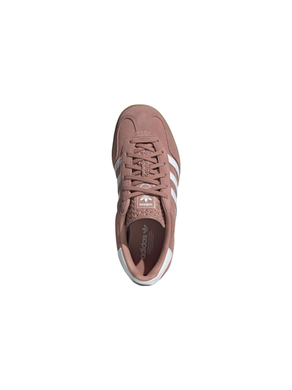 Adidas Originals Women's Pink/Warm Clay/Gum Gazelle Indoor Sneakers, JS1397