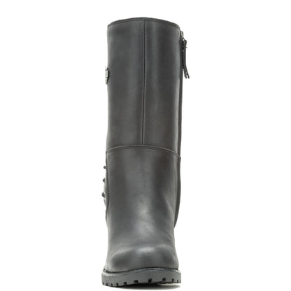 Harley-Davidson Aldona 9" D87268 Womens Black Leather Casual Dress Boots