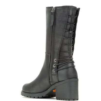 Harley-Davidson Aldona 9" D87268 Womens Black Leather Casual Dress Boots