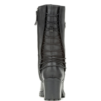 Harley-Davidson Aldona 9" D87268 Womens Black Leather Casual Dress Boots