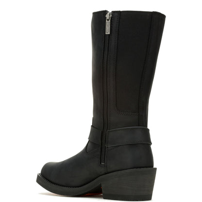 Harley-Davidson Korsen Tall Ride  10" Waterproof Womens Black Boots