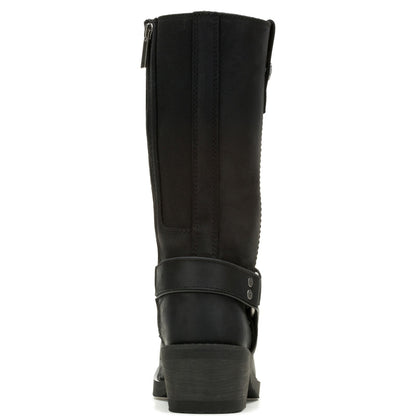 Harley-Davidson Korsen Tall Ride  10" Waterproof Womens Black Boots