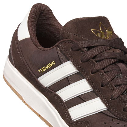 Adidas Tyshawn II Aurora Coffee/Off White/Chalk White Shoes
