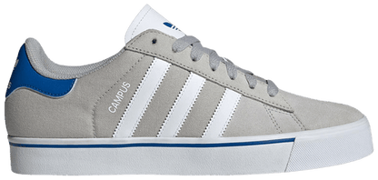 Adidas Originals Men's Grey Campus Vulc Sneakers, ID1362