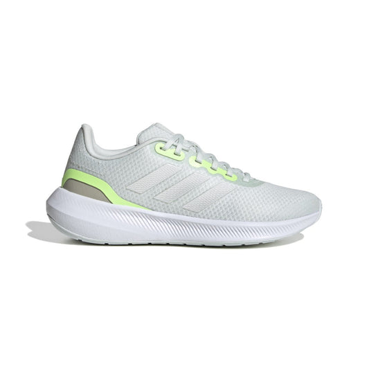Adidas Women's White/Green Runfalcon Running Shoes, IE0750