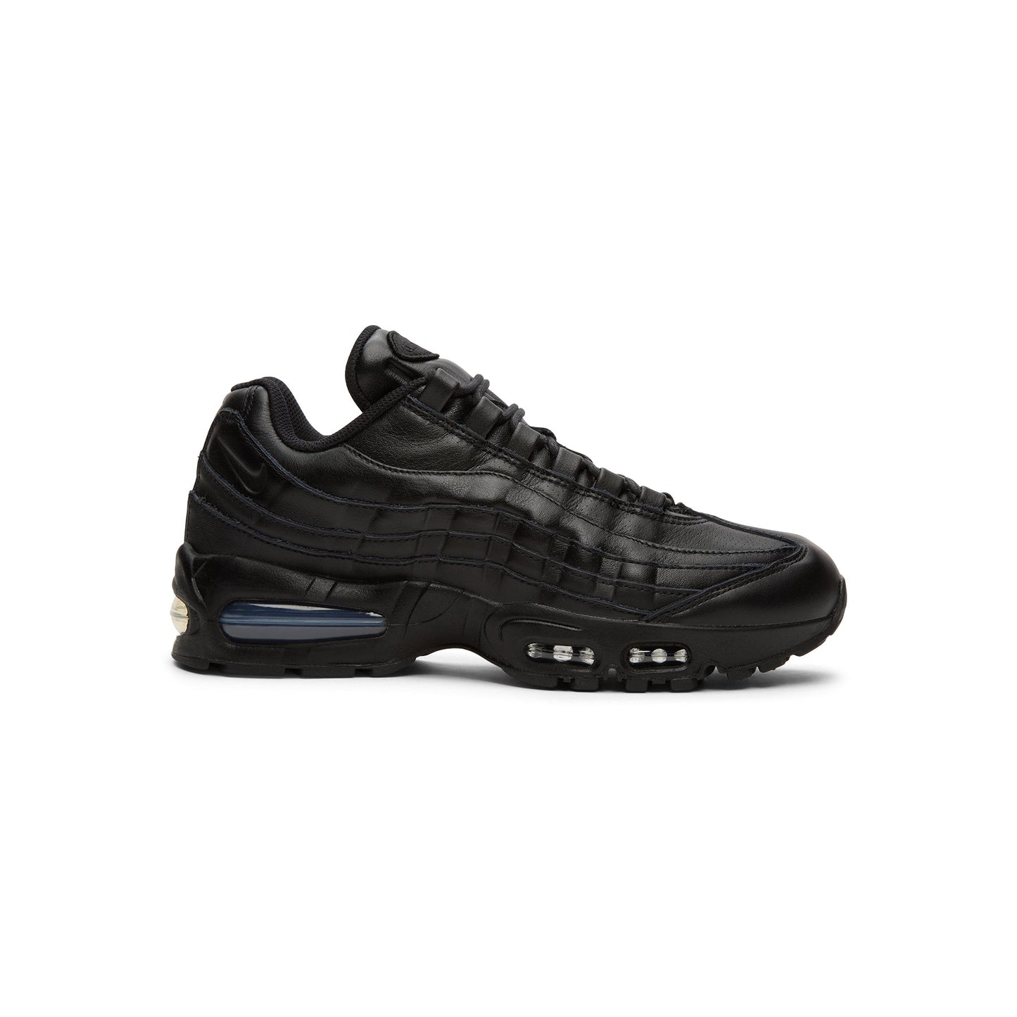 Nike Air Max 95 Big Bubble Leather (Black/Black-Black)
