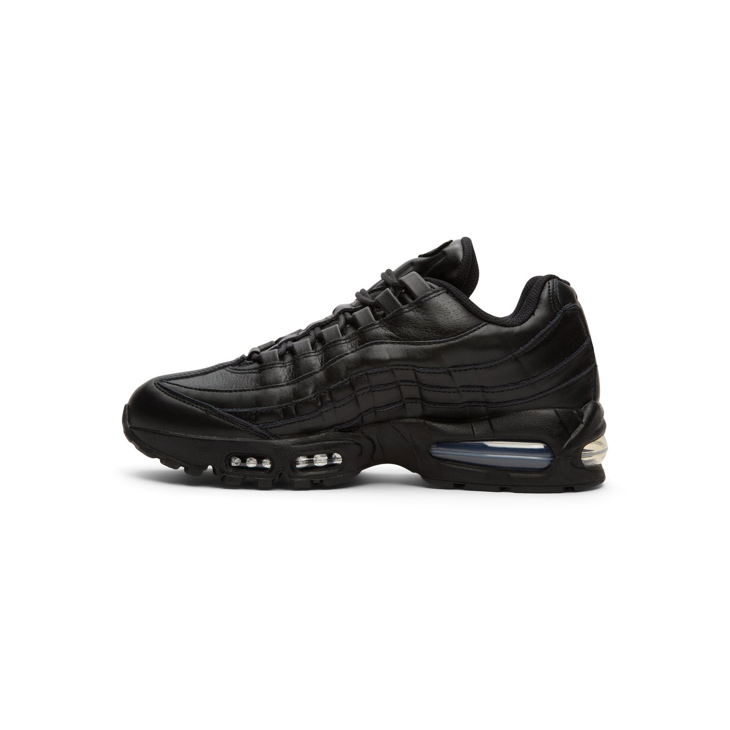 Nike Air Max 95 Big Bubble Leather (Black/Black-Black)