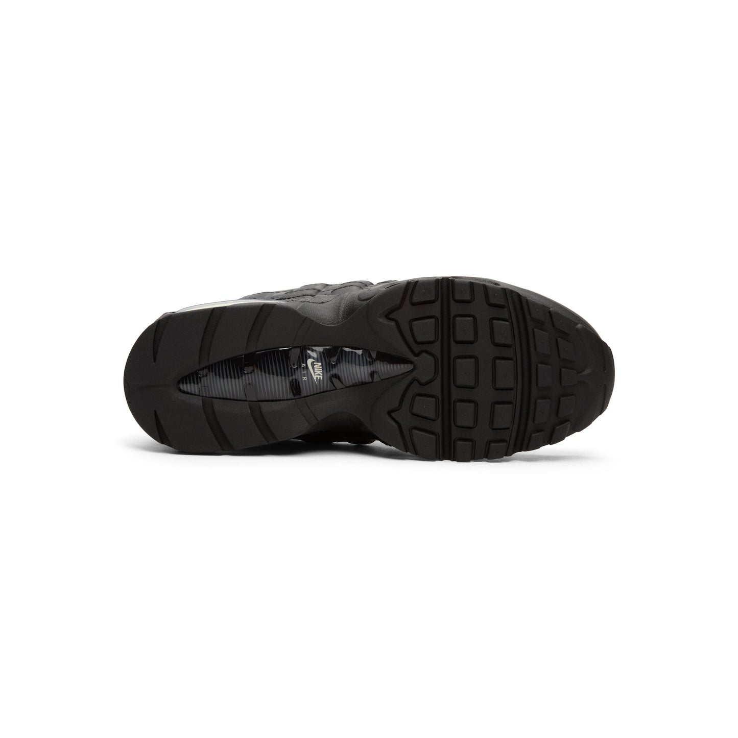Nike Air Max 95 Big Bubble Leather (Black/Black-Black)