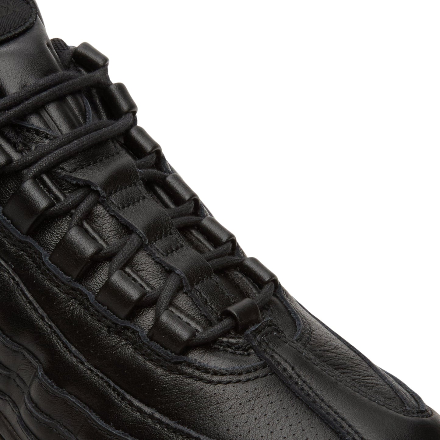 Nike Air Max 95 Big Bubble Leather (Black/Black-Black)