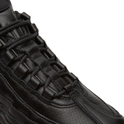 Nike Air Max 95 Big Bubble Leather (Black/Black-Black)