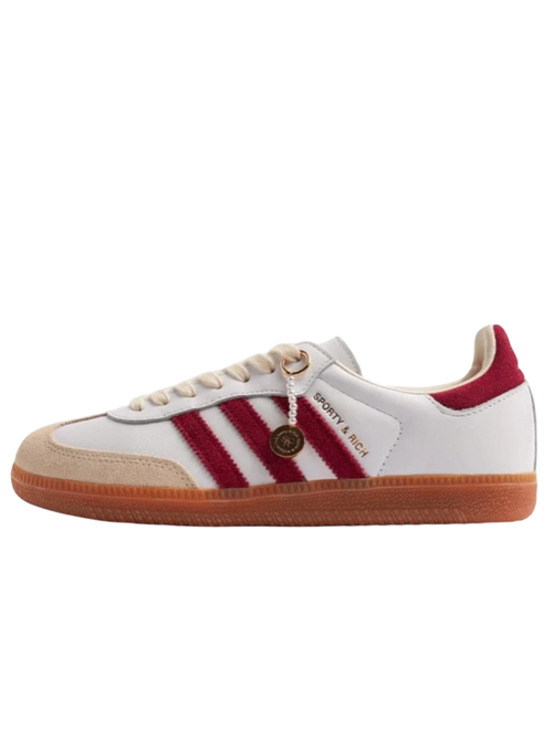 Adidas Samba Sporty & Rich White Core Burgundy