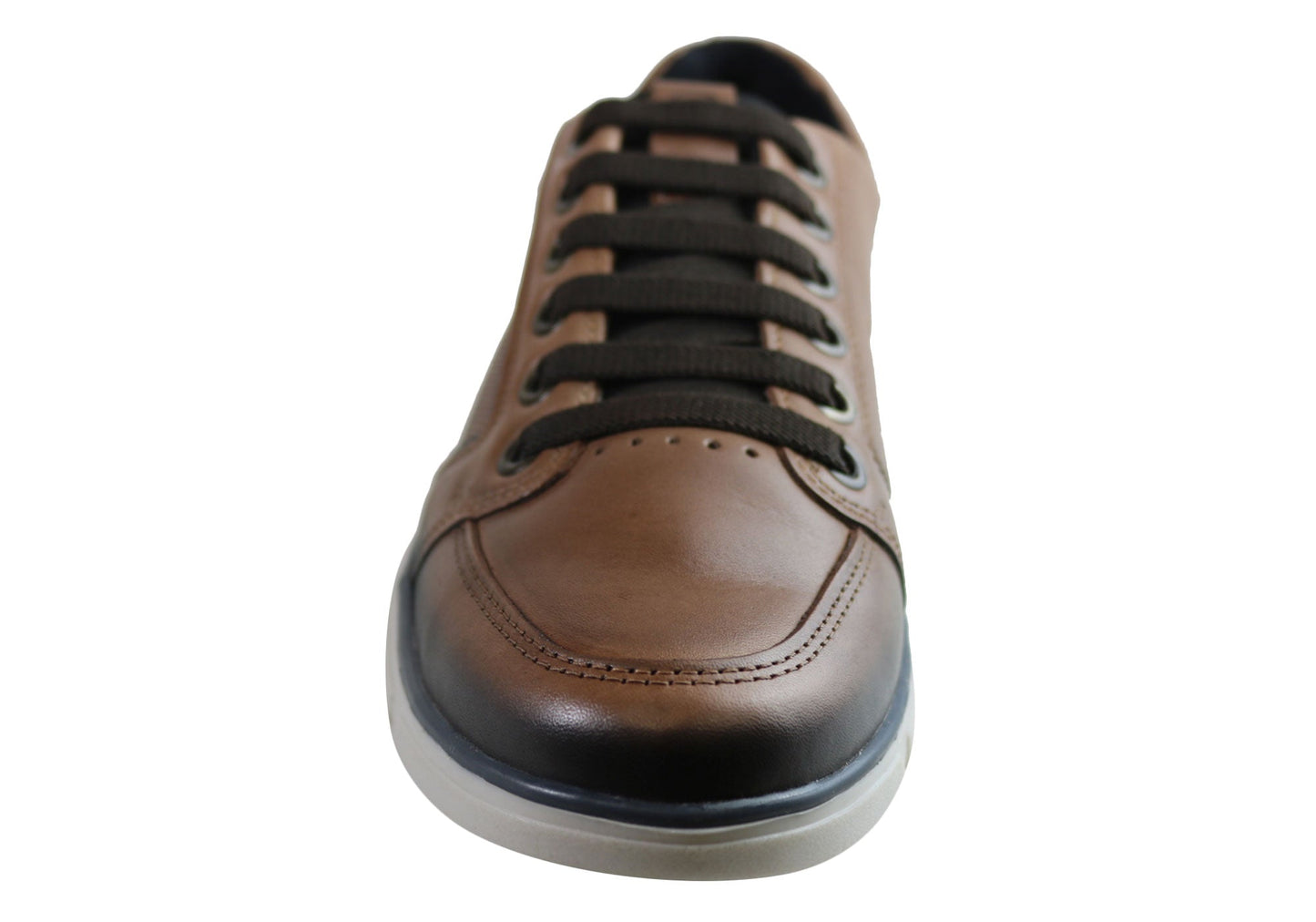 Pegada Carter Mens Leather Slip On Comfort Casual Shoes Made In Brazil