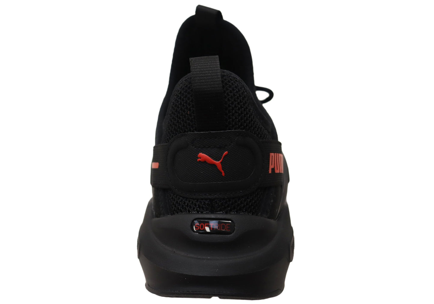 Puma Softride Enzo 5 Mens Comfortable Shoes Black Red