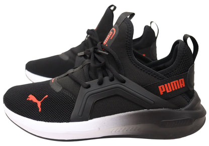 Puma Softride Enzo 5 Mens Comfortable Shoes Black Red