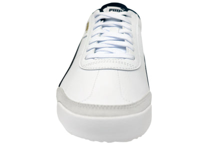 Puma Turino II OG Mens Comfortable Lace Up Casual Shoes White Black