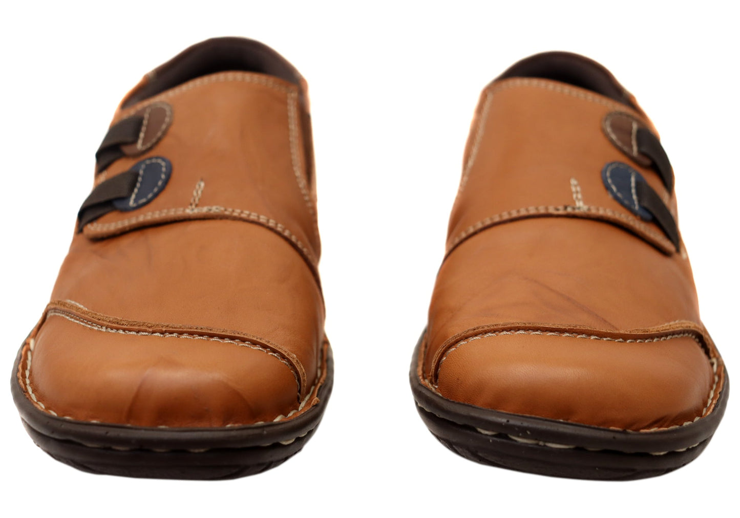 Cabello Comfort Womens 7305-27 Leather Shoes Made In Turkey